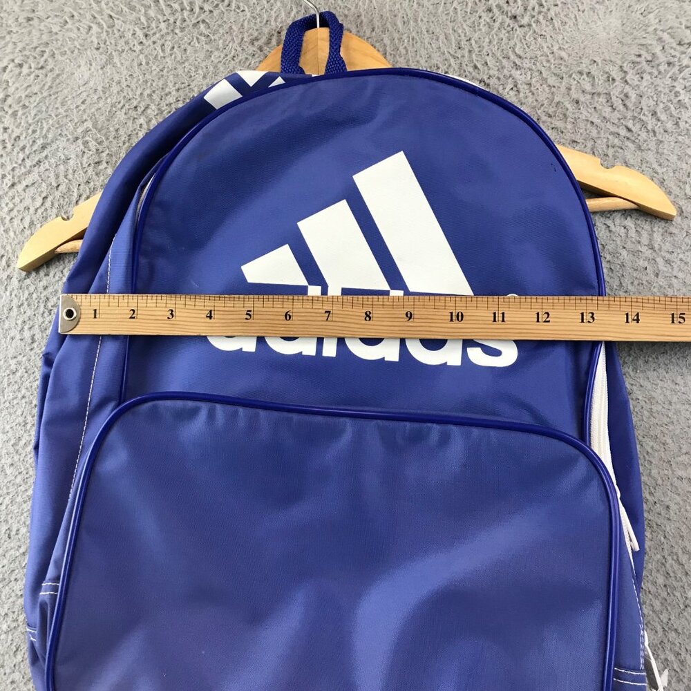 New Adidas Blue Backpack With Logo‎ Design - Picture 8 of 15